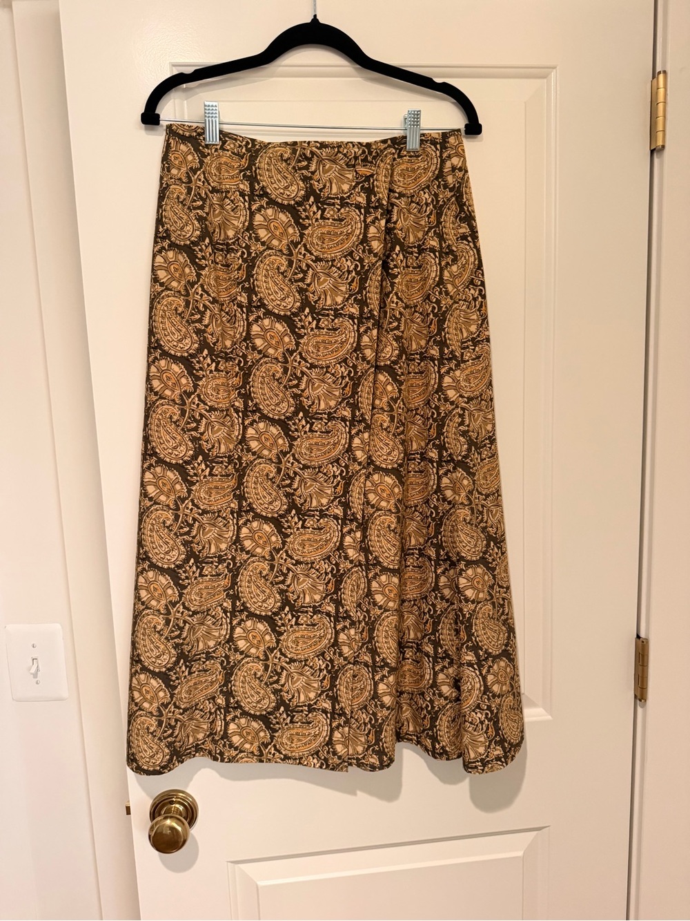Julia Amory Park Avenue Skirt - Loon Paisley